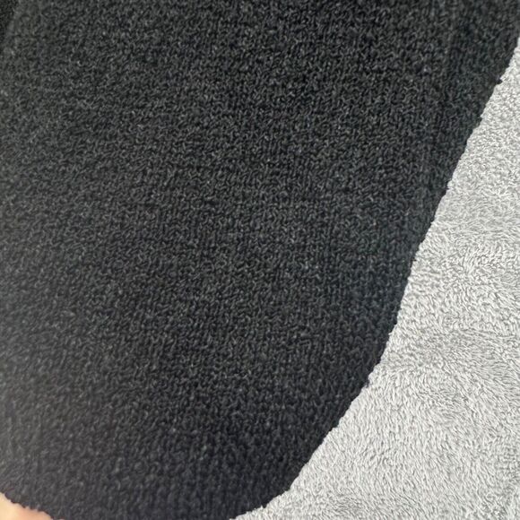 Brenda French French Rags Skirt Womens 3 Black Terry Knit Stretch Pencil PullOn - Picture 7 of 9